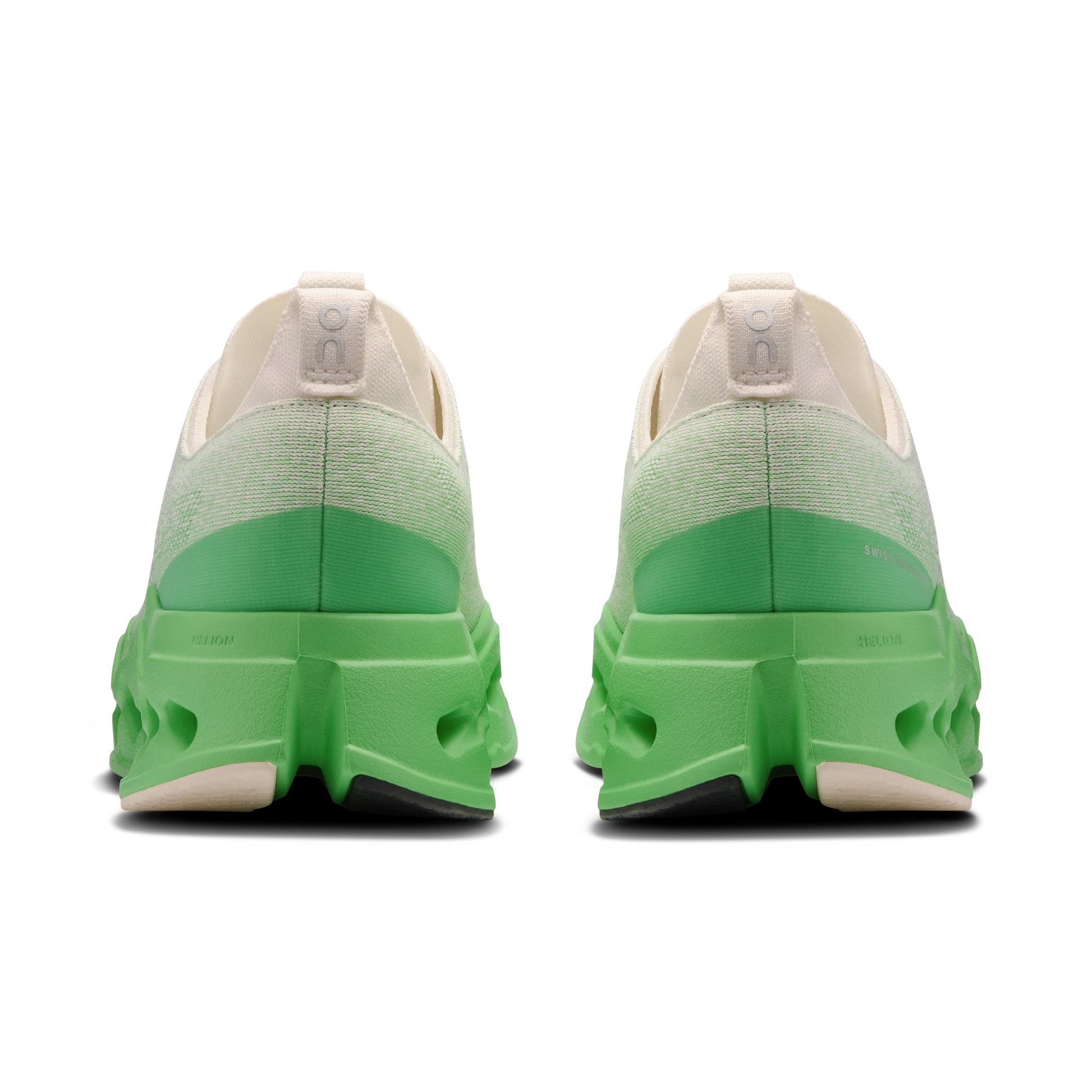 On Running Men's Cloudsurfer Max Shoes - Ivory / Honeydew - Shopsportive