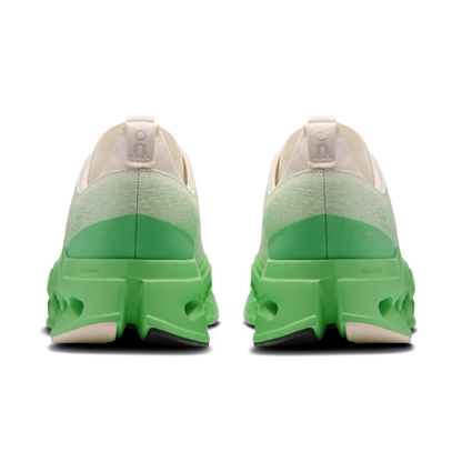 On Running Men's Cloudsurfer Max Shoes - Ivory / Honeydew - Shopsportive