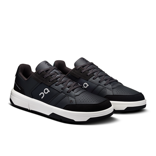 On Running Men's The Roger Clubhouse Shoes - Black / White - Shopsportive