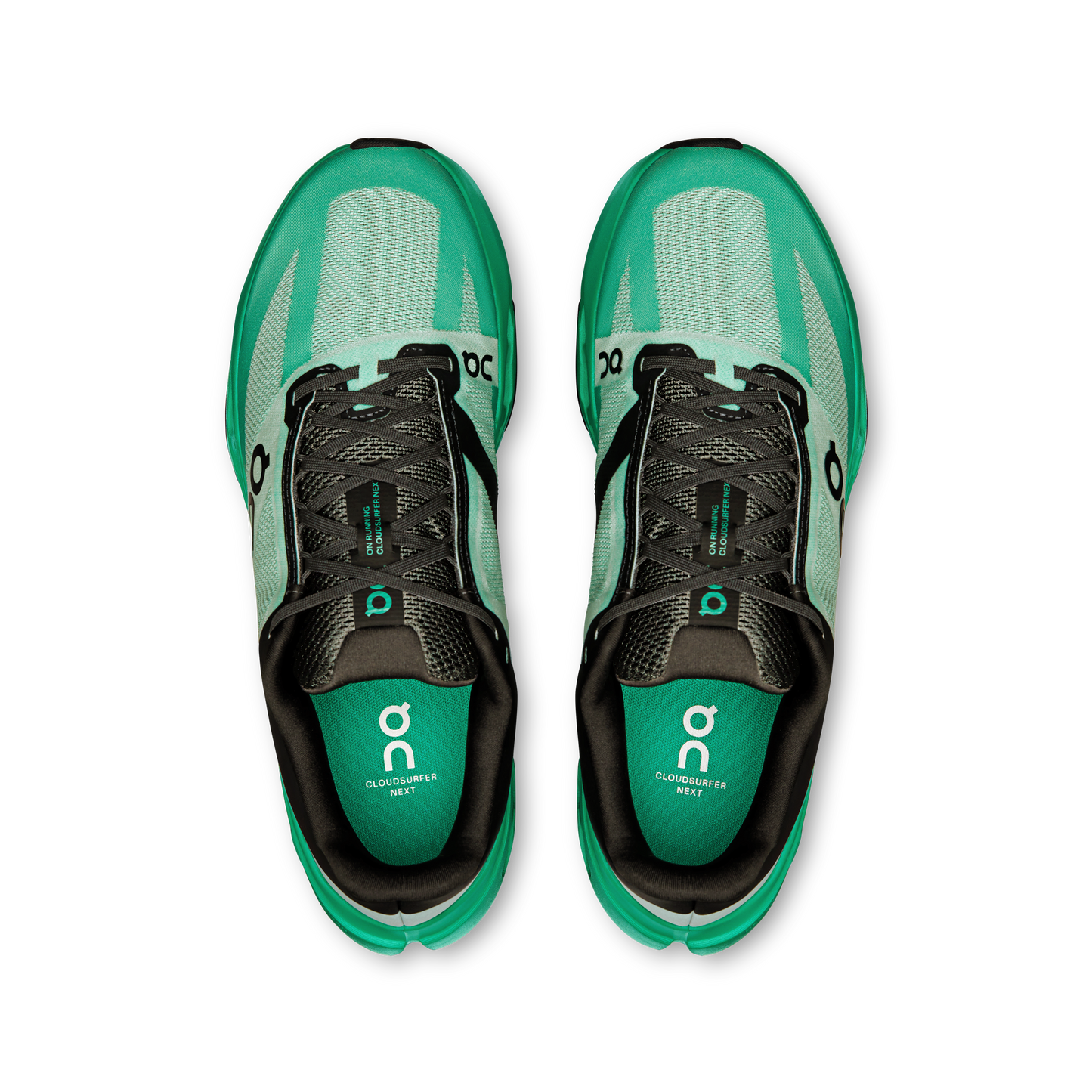 On Running Men's Cloudsurfer Next Shoes - Mint / Black - Shopsportive