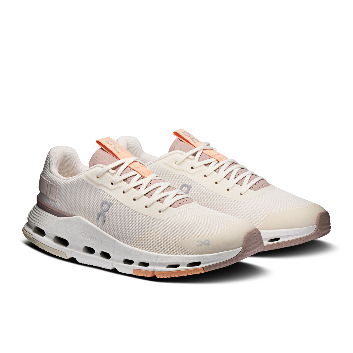 On Running Women's Cloudnova Form 2 Shoes - Oyster / Ivory - Shopsportive