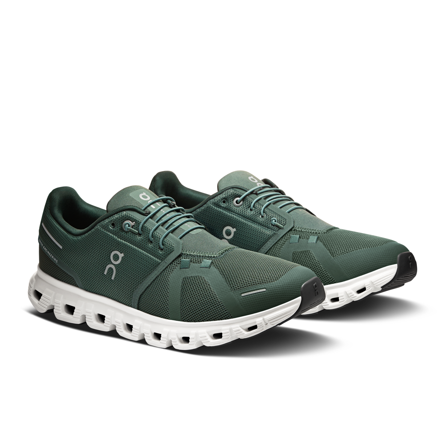 On Running Men's Cloud 6 Shoes - Olive / Evergreen - Shopsportive