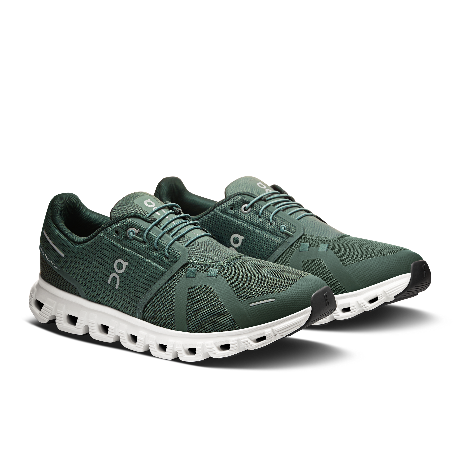 On Running Men's Cloud 6 Shoes - Olive / Evergreen - Shopsportive