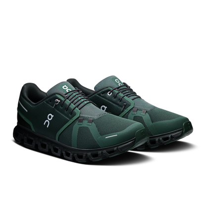 On Running Men's Cloud 6 Shoes - Evergreen / Black - Shopsportive