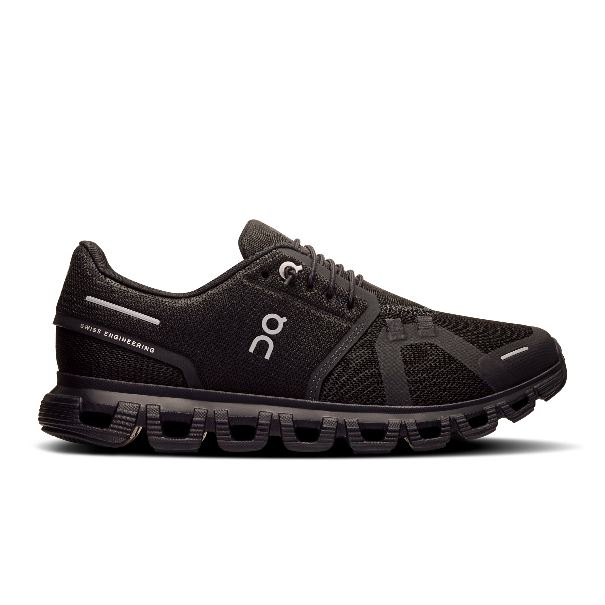 On Running Women's Cloud 6 Wide Shoes - Black / Black - Shopsportive