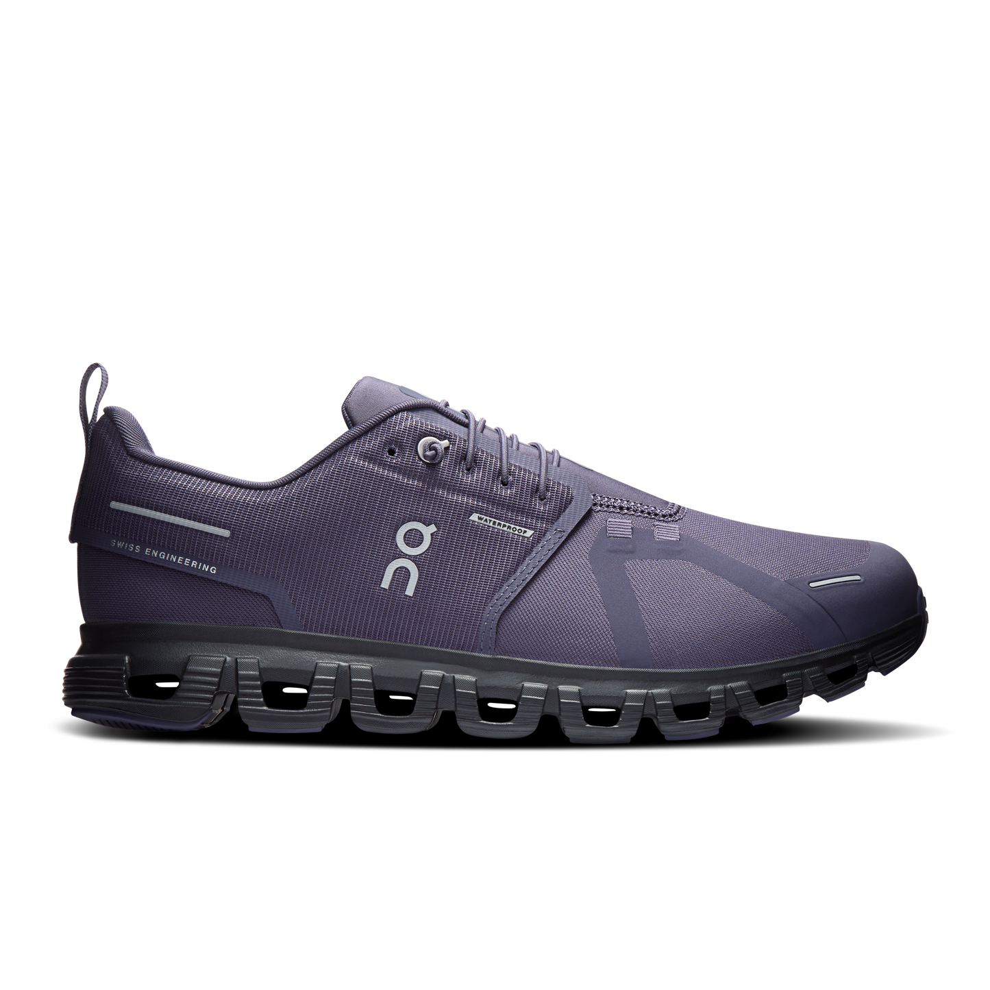 On Running Men's Cloud 6 Waterproof Shoes - Flint / Black - Shopsportive
