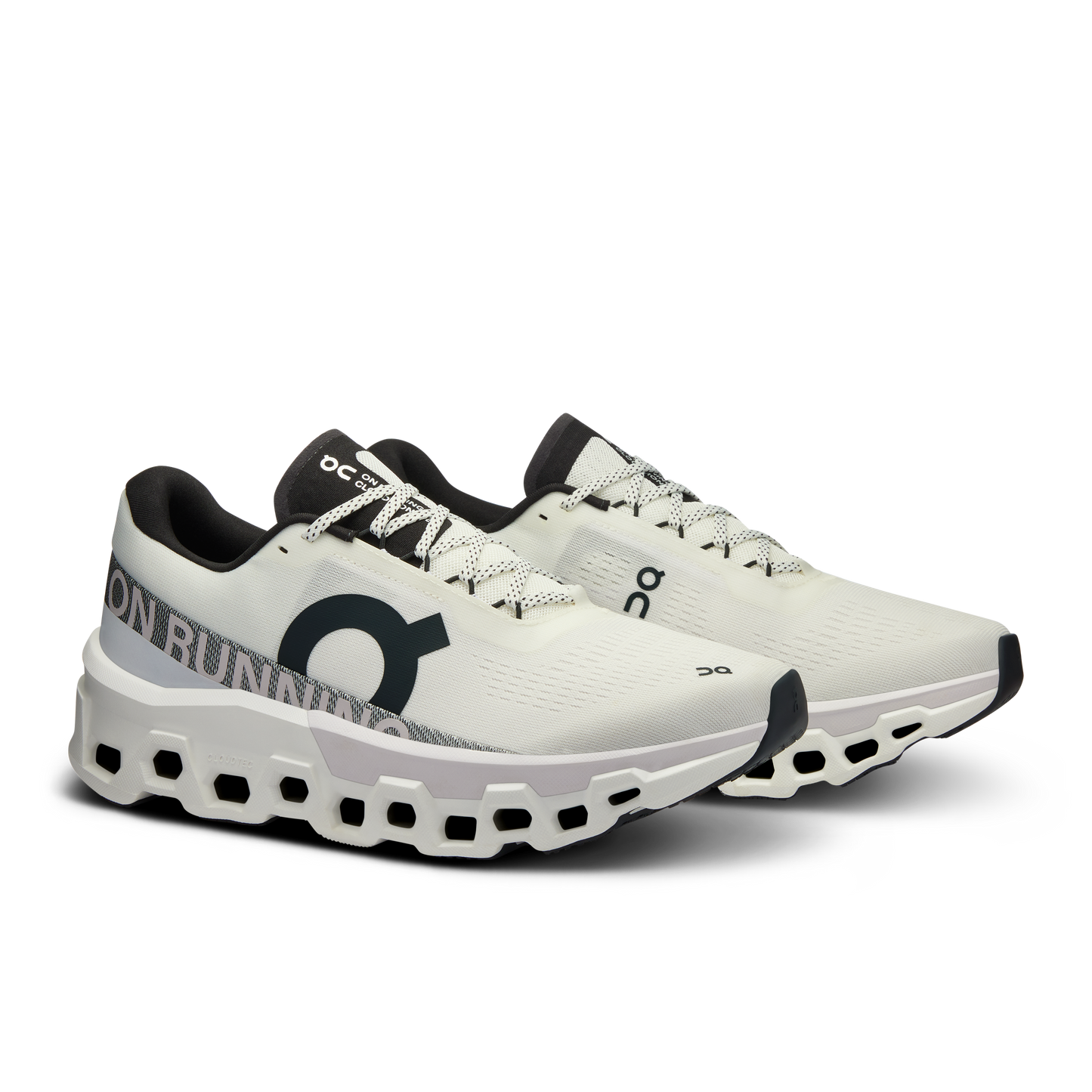 On Running Men's Cloudmonster 2 Shoes - White / Frost