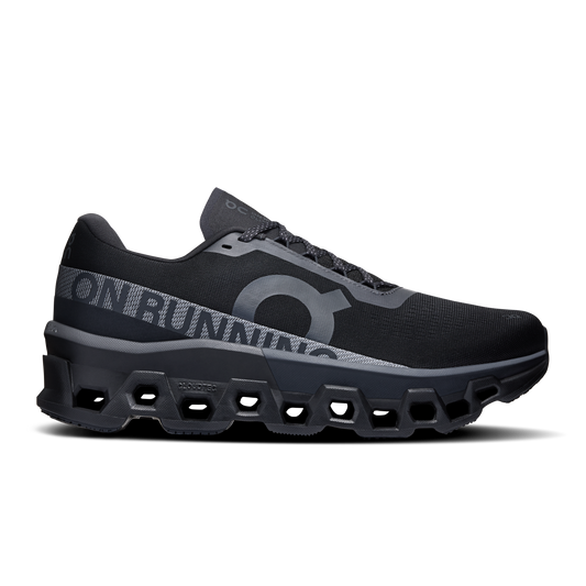 On Running Men's Cloudmonster 2 Shoes - Black / Black