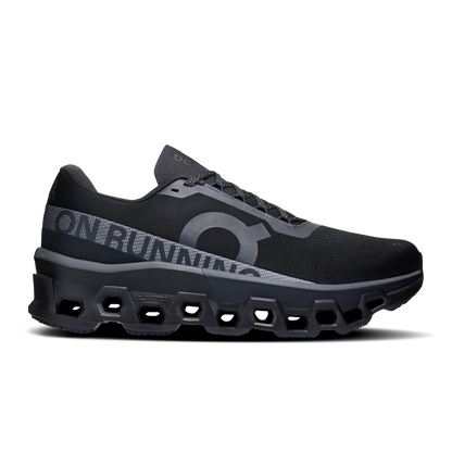On Running Men's Cloudmonster 2 Shoes - Black / Black - Shopsportive