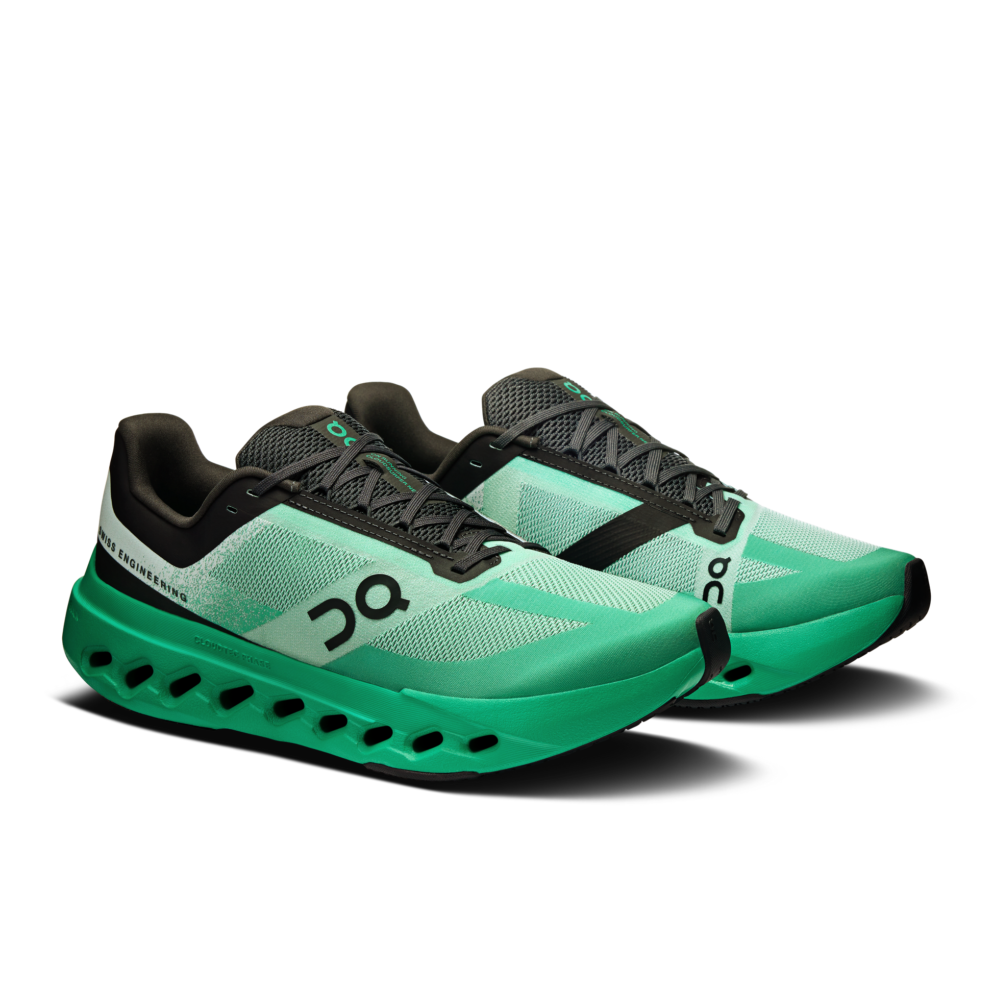 On Running Men's Cloudsurfer Next Shoes - Mint / Black - Shopsportive