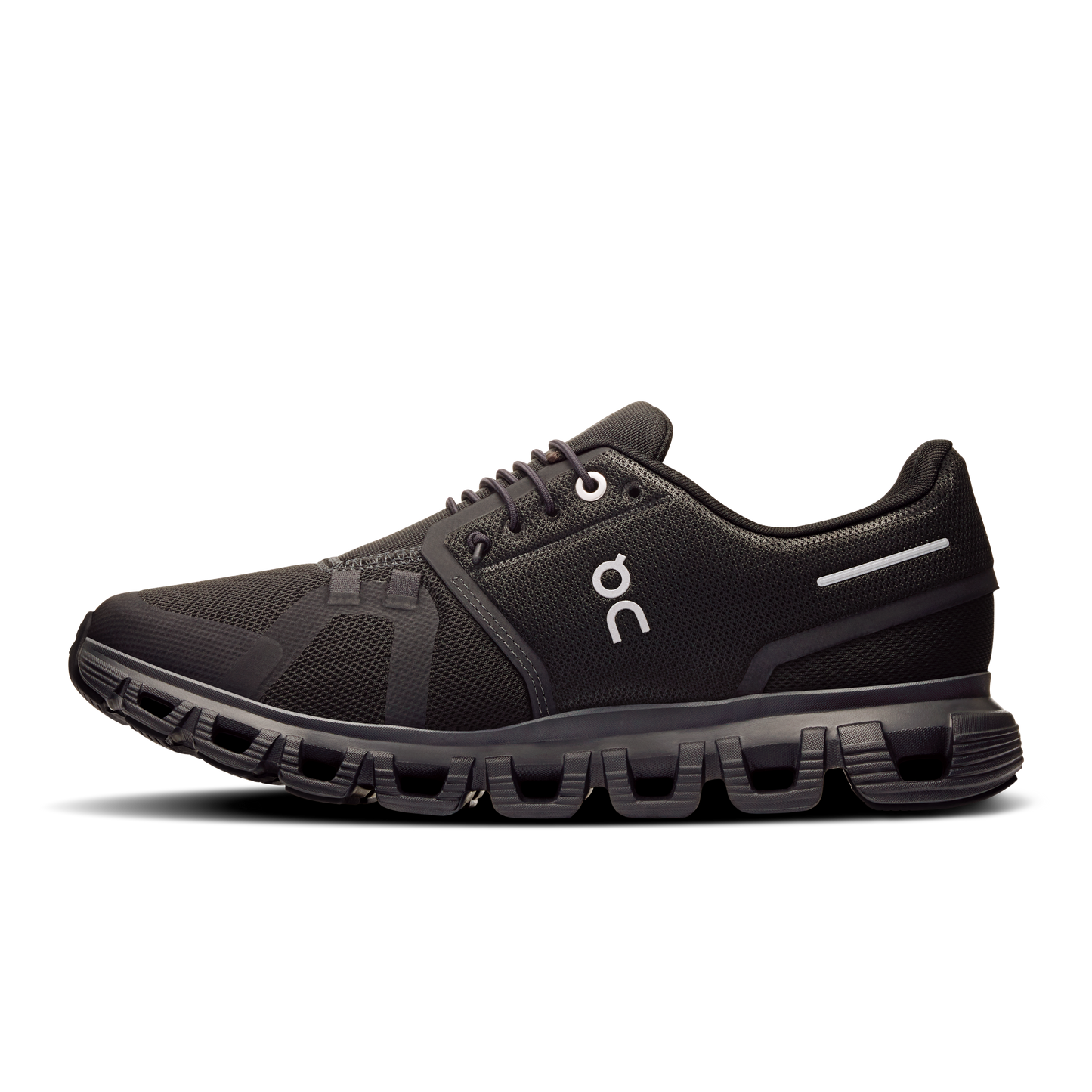 On Running Women's Cloud 6 Wide Shoes - Black / Black - Shopsportive