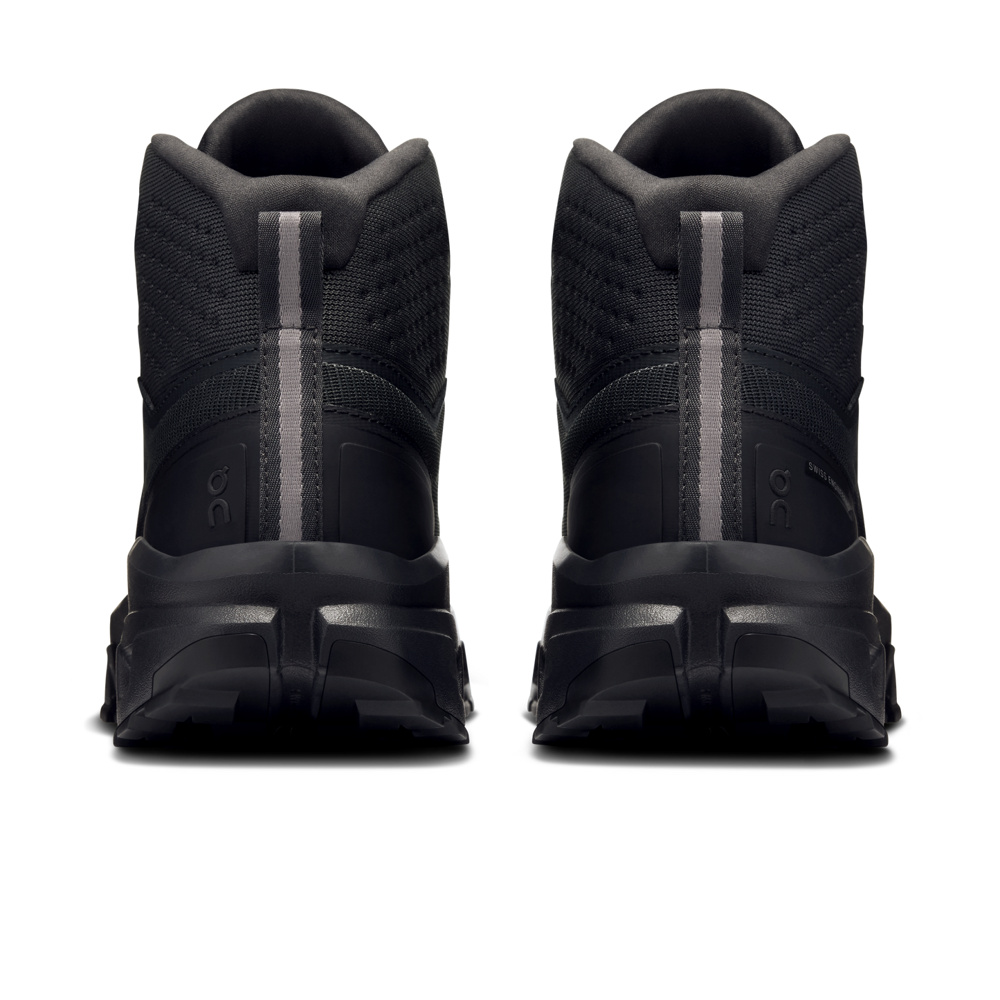 On Running Women's Cloudrock Mid Waterproof Shoes - Black / Black - Shopsportive