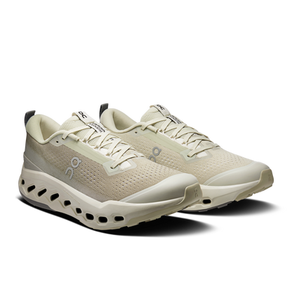 On Running Men's Cloudsurfer Trail 2 Shoes - Chalk / Ghost - Shopsportive