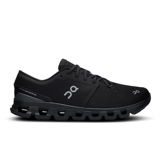 On Running Men's Cloud X 4 Shoes - Black / Eclipse