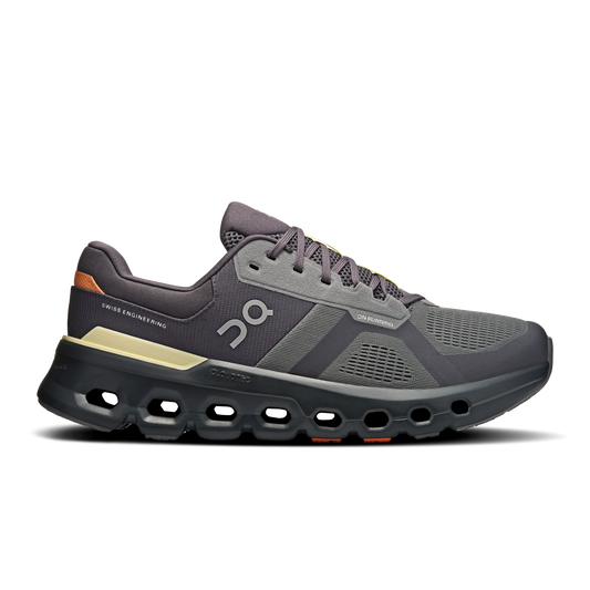 On Running Men's Cloudrunner 2 Shoes - Rock / Tangerine - Shopsportive