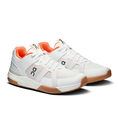 On Running Men's The Roger Clubhouse Pro Shoes - Ivory / Flame - Shopsportive