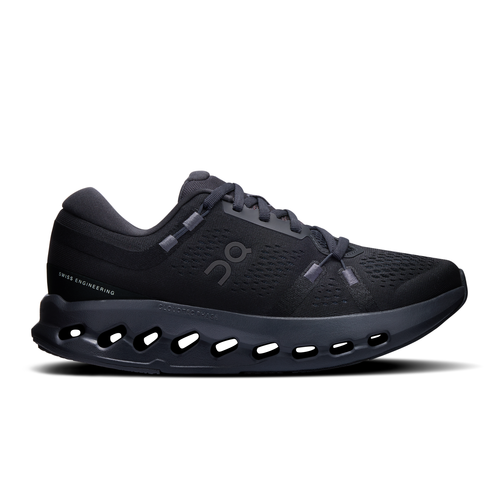 On Running Women's Cloudsurfer 2 Wide Shoes - Black / Black - Shopsportive