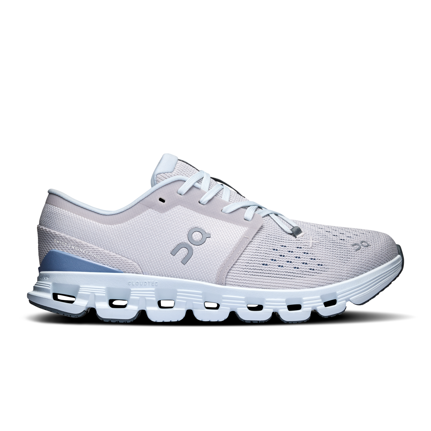 On Running Women's Cloud X 4 Shoes - Silver / Chambray