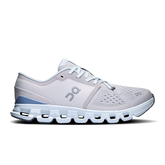 On Running Women's Cloud X 4 Shoes - Silver / Chambray