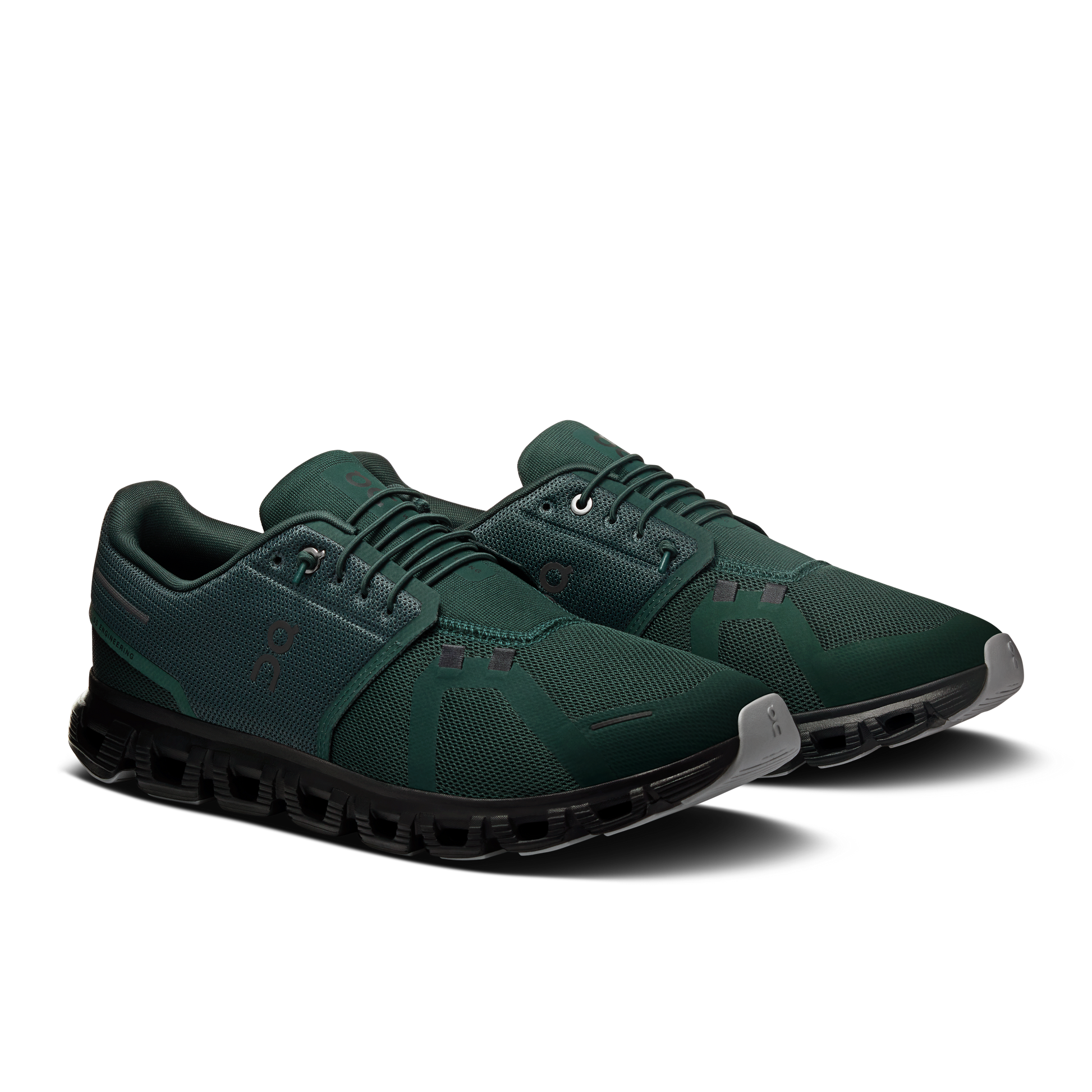 On Running Men's Cloud 6 Shoes - Evergreen / Glacier - Shopsportive