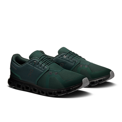 On Running Men's Cloud 6 Shoes - Evergreen / Glacier - Shopsportive