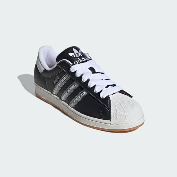 Adidas Men's Superstar Korn Shoes - Core Black / Translucid / Better Scarlet