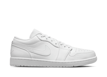 Nike Men's Air Jordan 1 Low Shoes - White / White / White