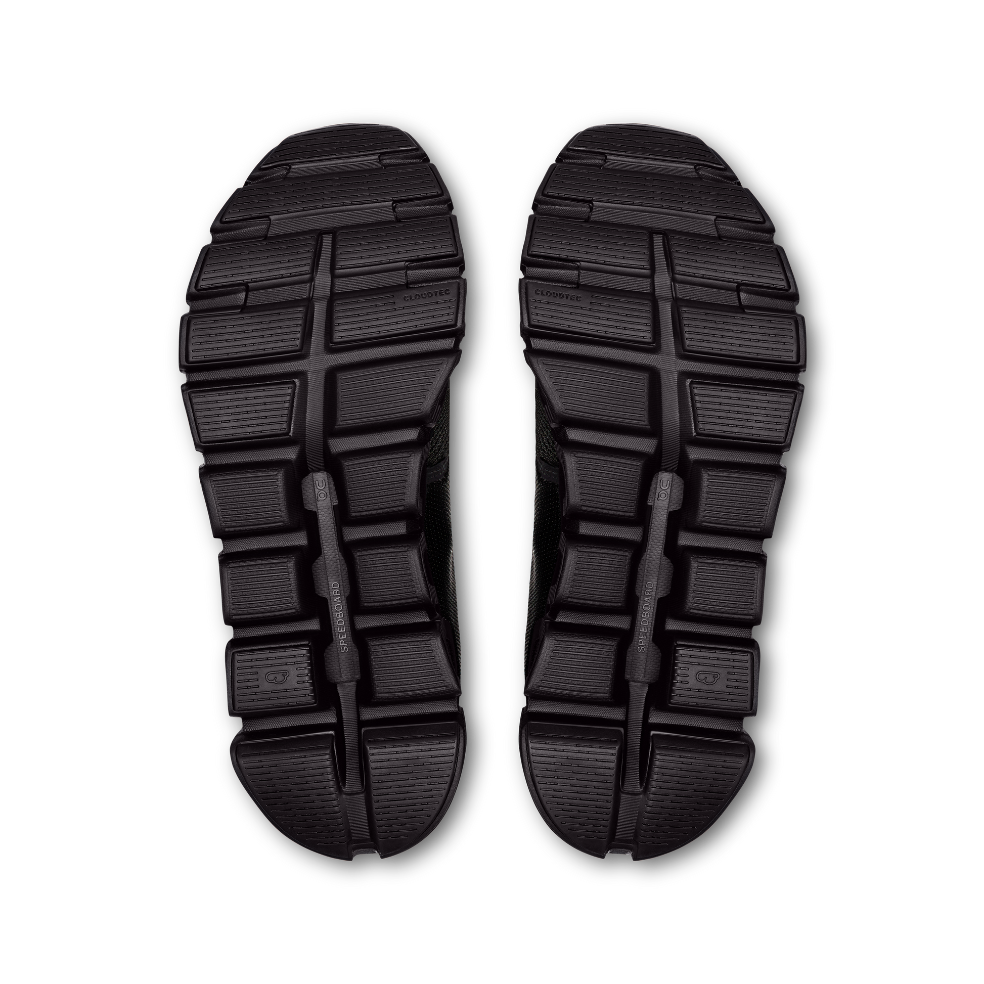 On Running Women's Cloud 6 Wide Shoes - Black / Black - Shopsportive