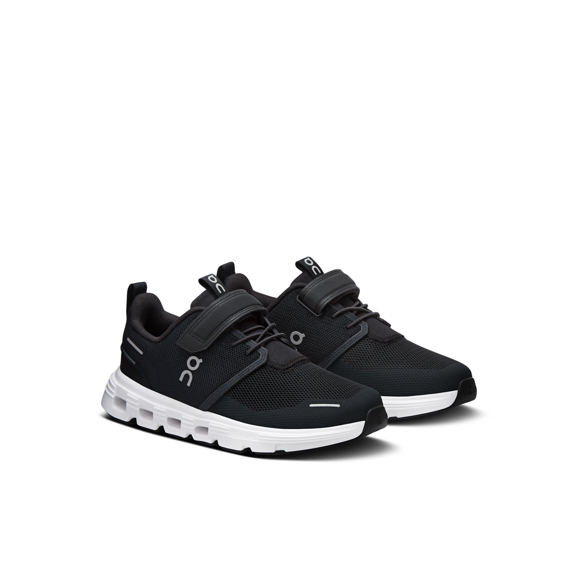 On Running Kids' Cloud Play 2 Shoes - Black / White - Shopsportive
