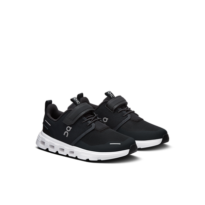 On Running Kids' Cloud Play 2 Shoes - Black / White - Shopsportive