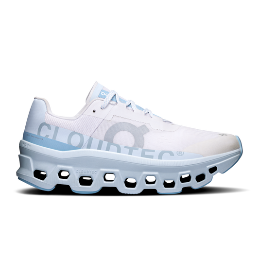 On Running Women's Cloudmonster Shoes - Frost / Wash - Shopsportive