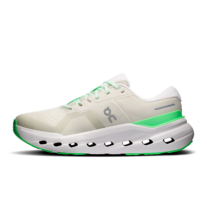 On Running Women's Cloudrunner 3 Shoes - Ghost / Verdite