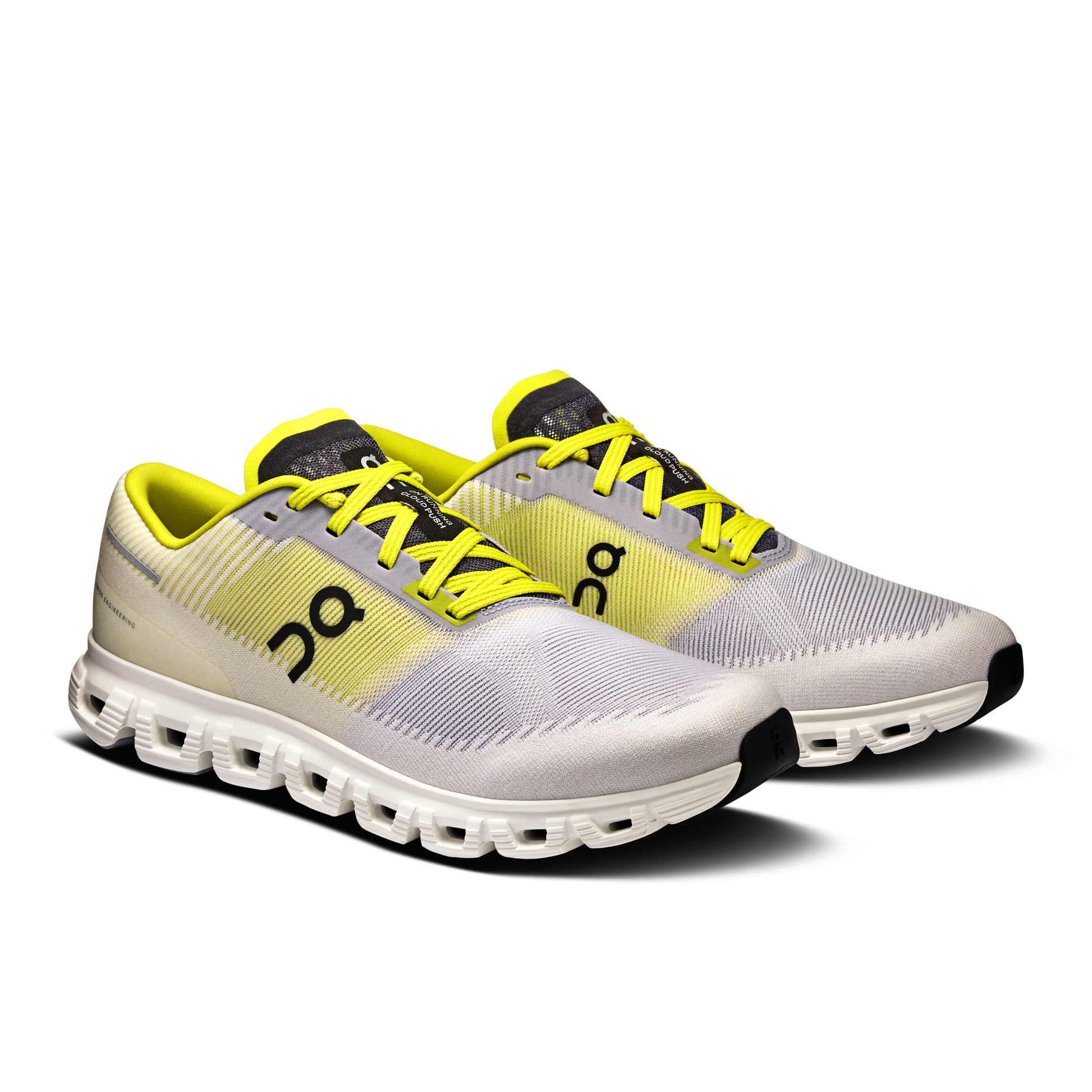 On Running Men's Cloud 6 Push Shoes - Lilac / Lime - Shopsportive