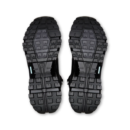 On Running Women's Cloudrock Mid Waterproof Shoes - Black / Black - Shopsportive