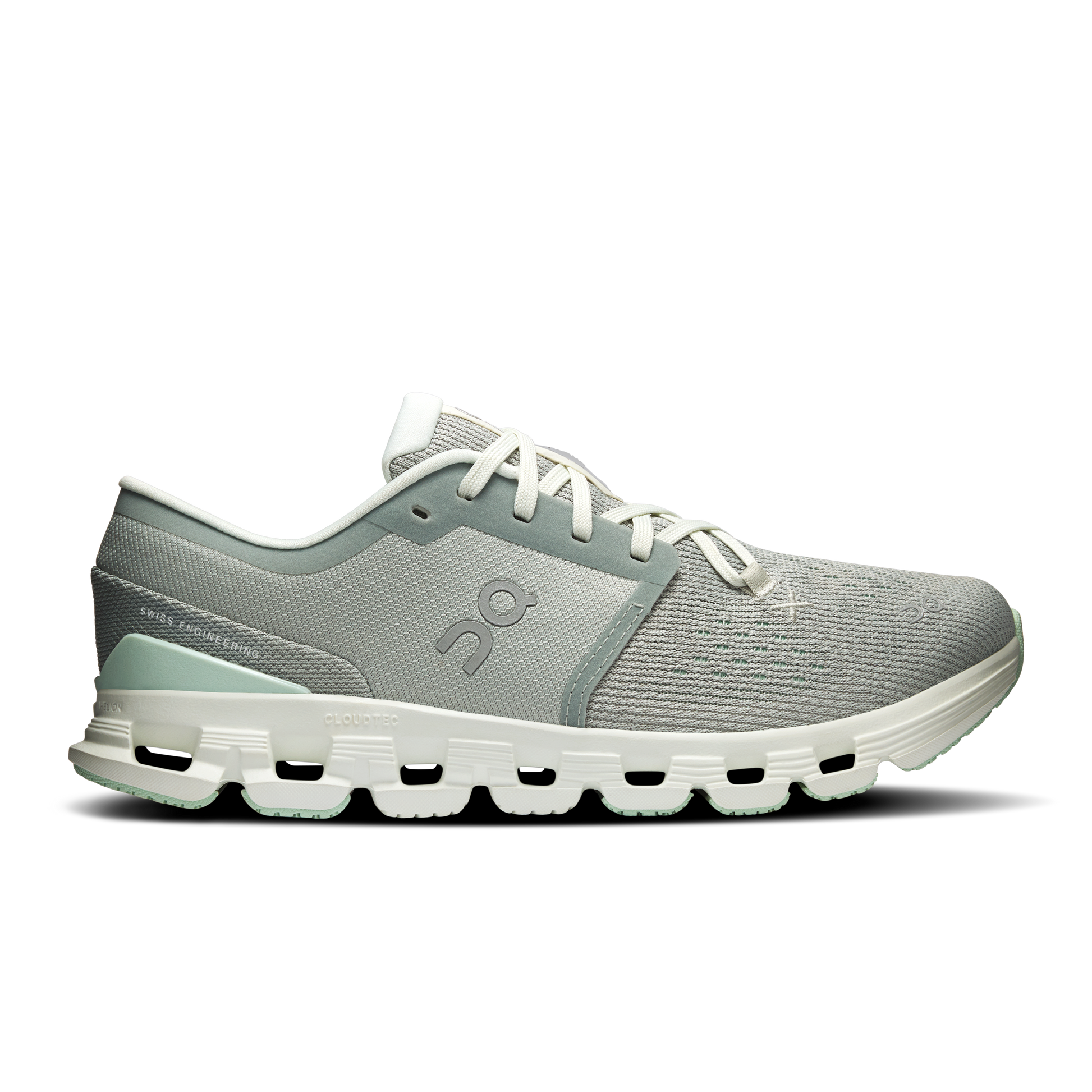 On Running Women's Cloud X 4 Shoes - Tin / Iceberg - Shopsportive
