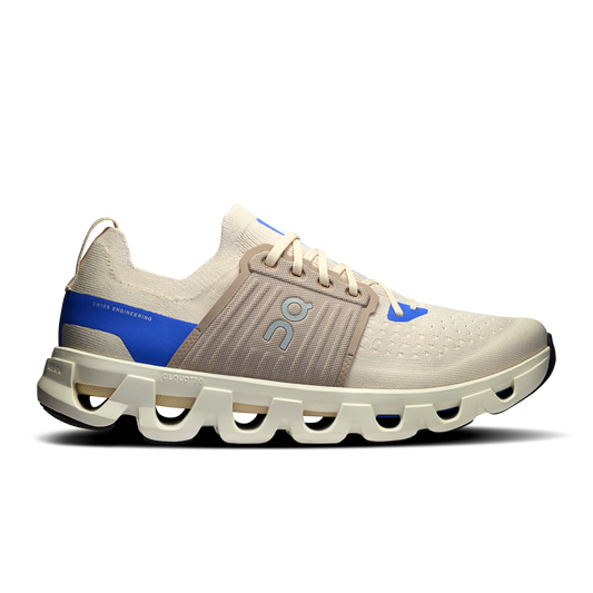 On Running Men's Cloudswift 4 Shoes - Cream / Cobalt - Shopsportive