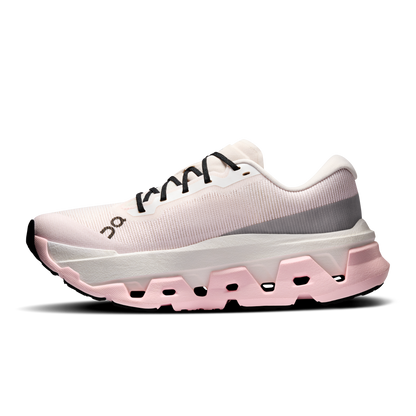 On Running Women's Cloudmonster 3 Hyper Shoes - Ivory / Peony - Shopsportive