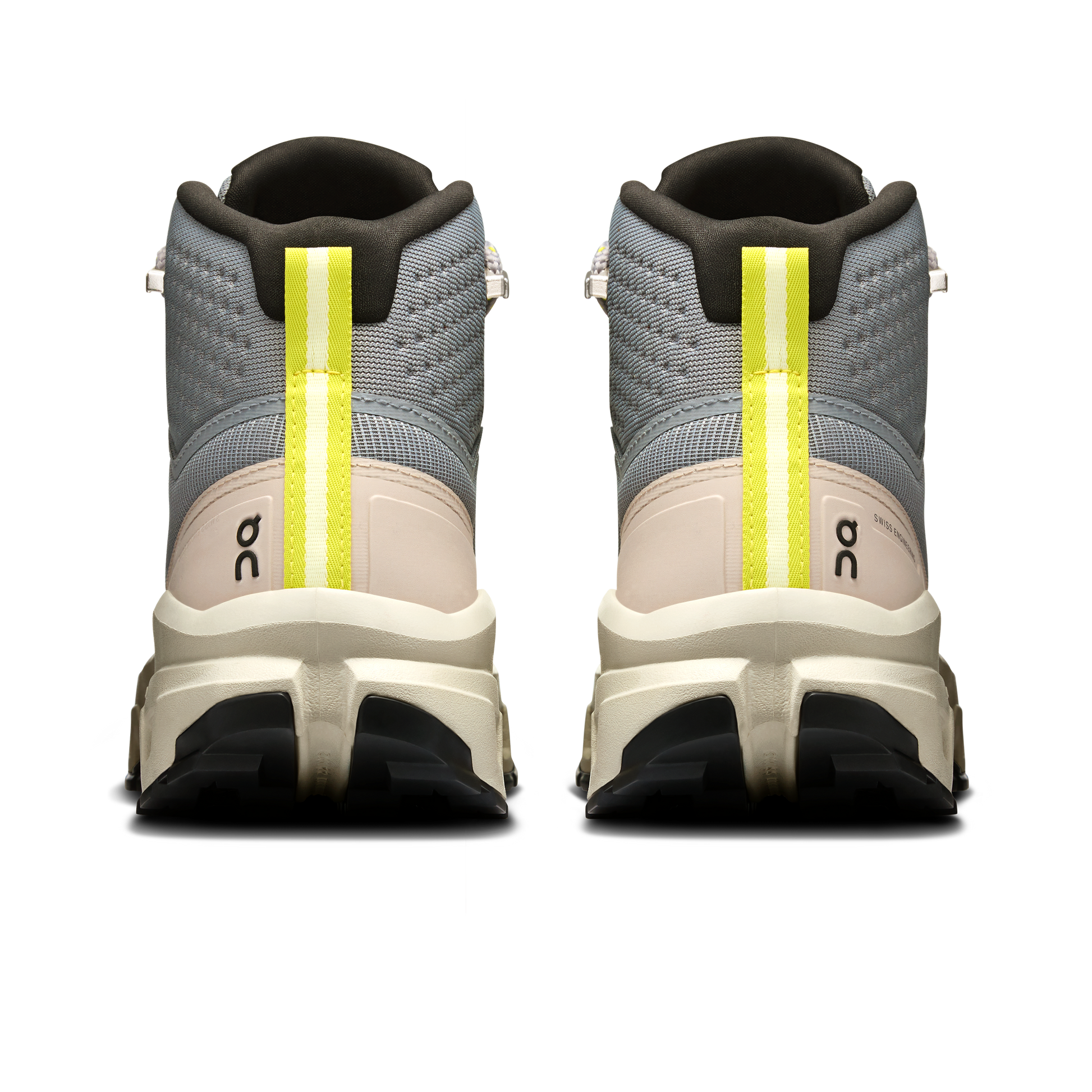 On Running Women's Cloudrock Mid Waterproof Shoes - Alloy / Ice - Shopsportive