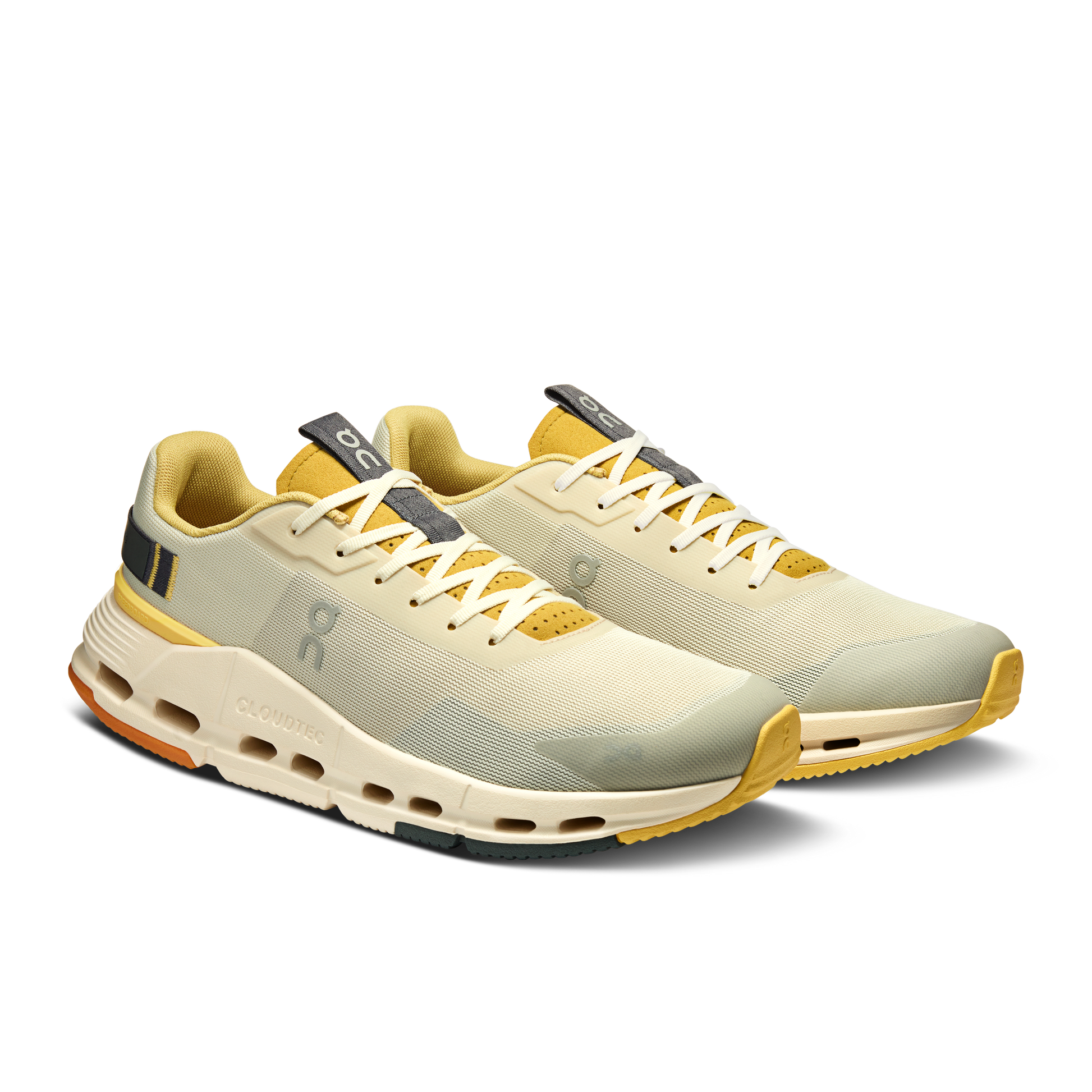 On Running Men's Cloudnova Form 2 Shoes - Ghost / Lense - Shopsportive