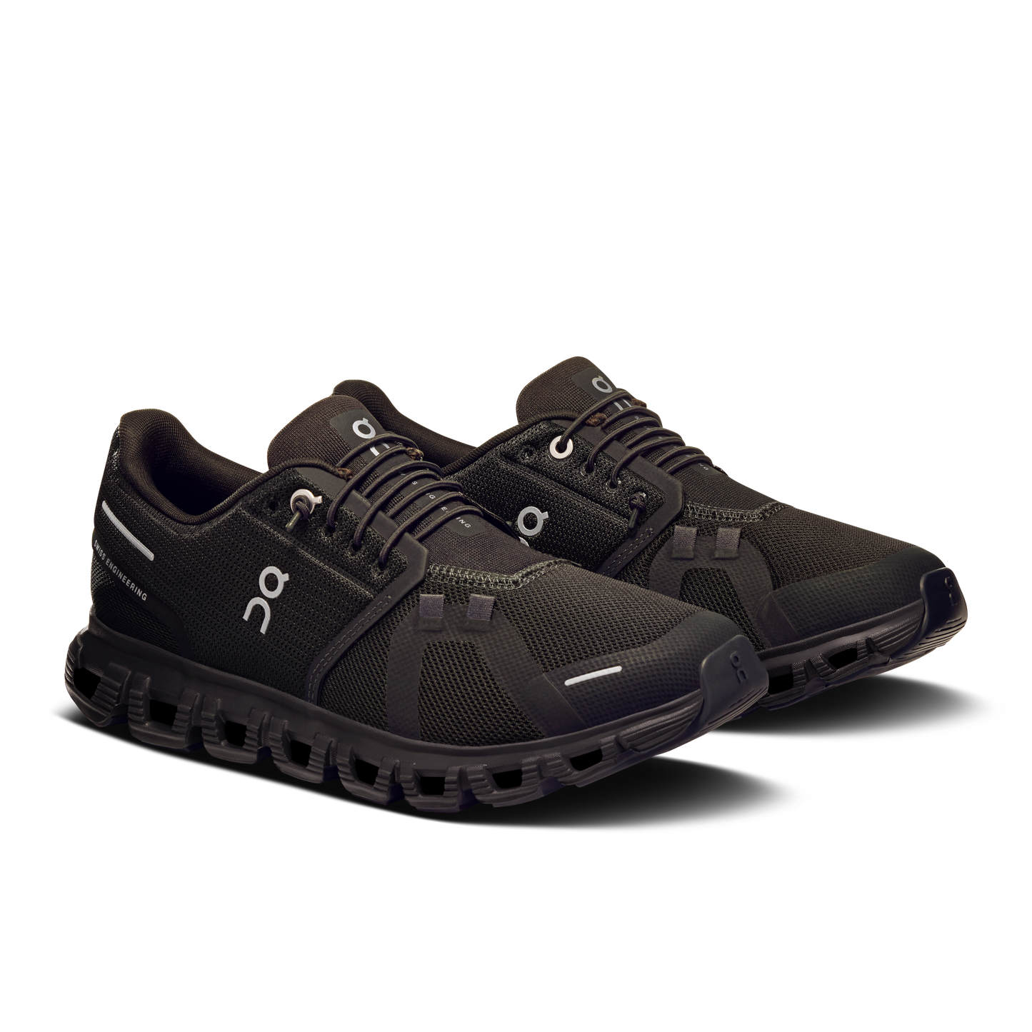 On Running Women's Cloud 6 Wide Shoes - Black / Black - Shopsportive
