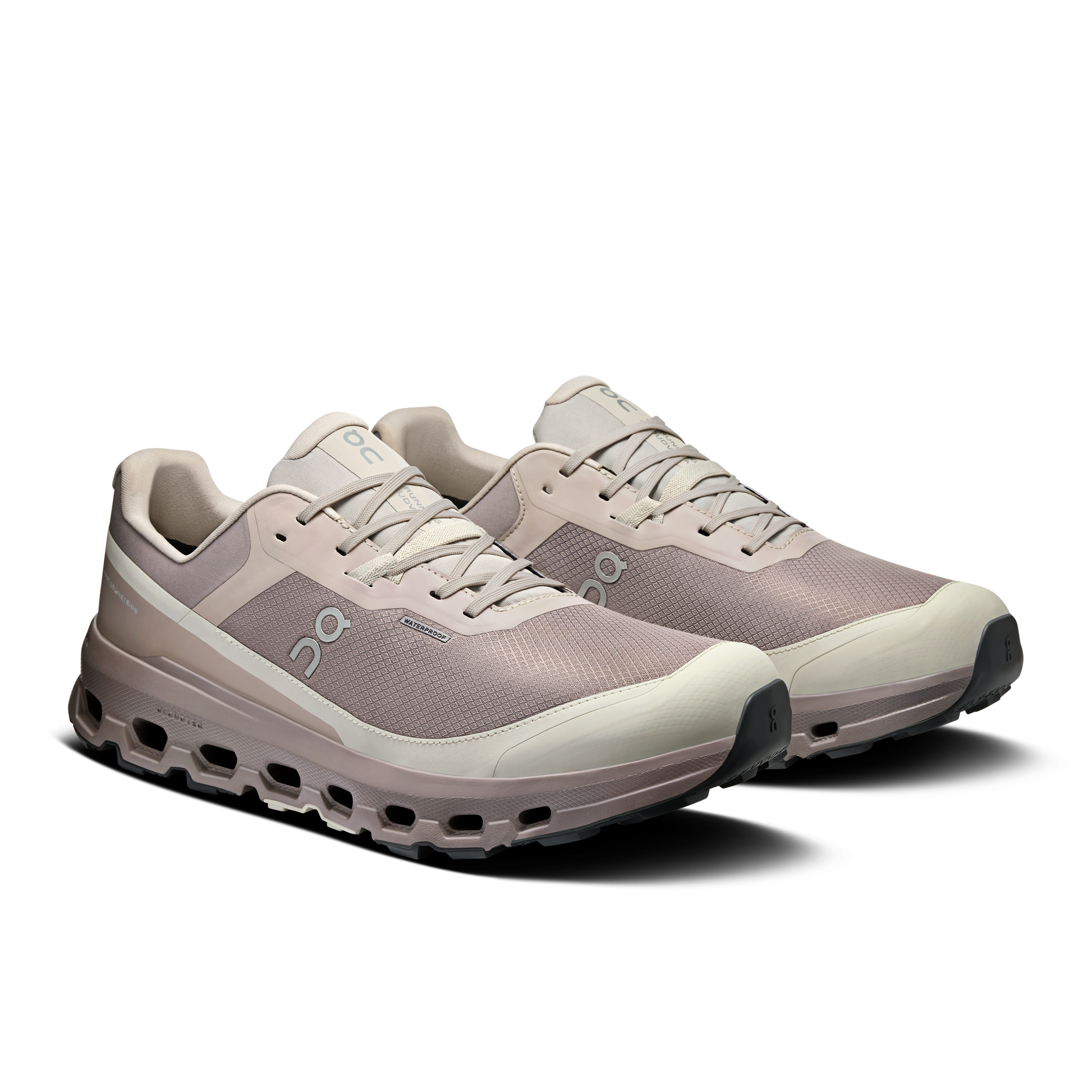 On Running Men's Cloudvista 2 Waterproof Shoes - Fog / Cinder - Shopsportive