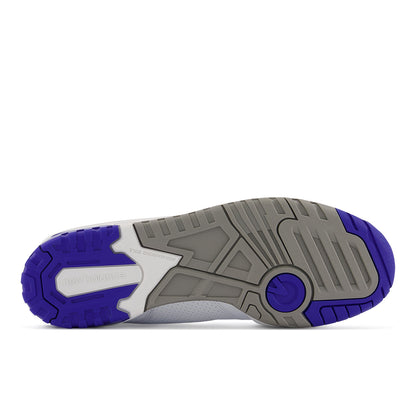New Balance Men's 550 Lakers Shoes - White / Purple / Gold - Shopsportive
