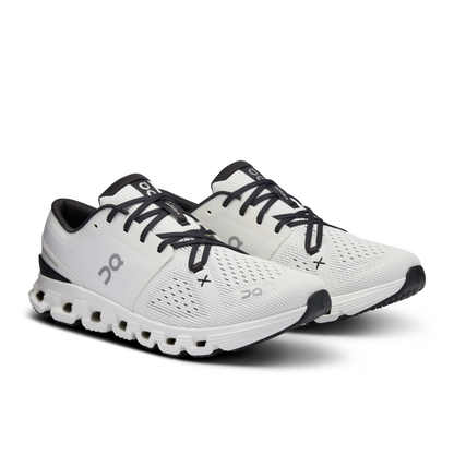On Running Men's Cloud X 4 Shoes - Ivory / Black - Shopsportive