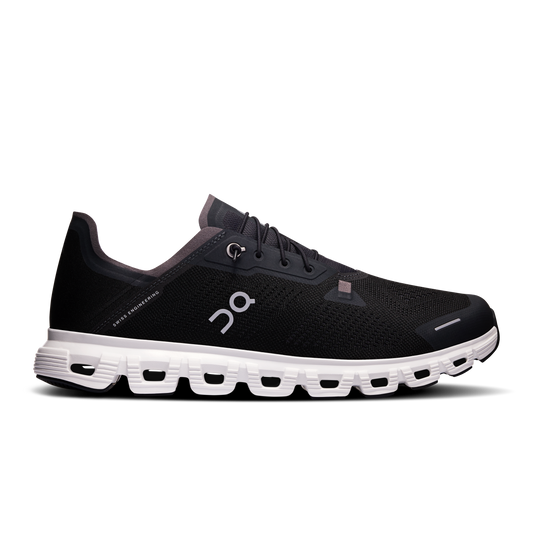 On Running Men's Cloud 6 Coast Shoes - Black / White - Shopsportive