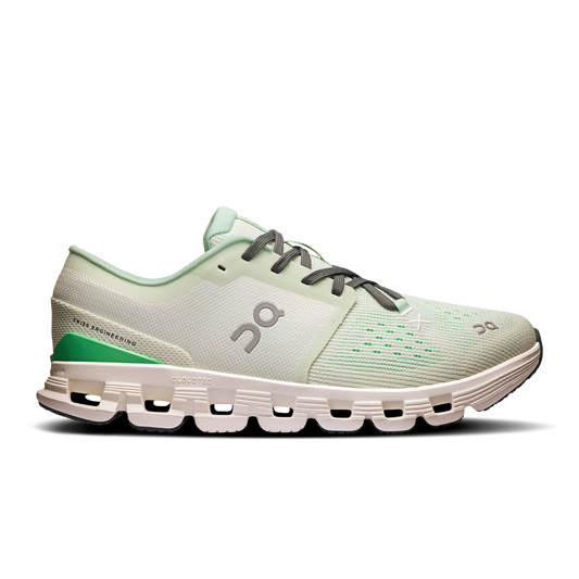 On Running Women's Cloud X 4 Shoes - Aloe / Honeydew - Shopsportive