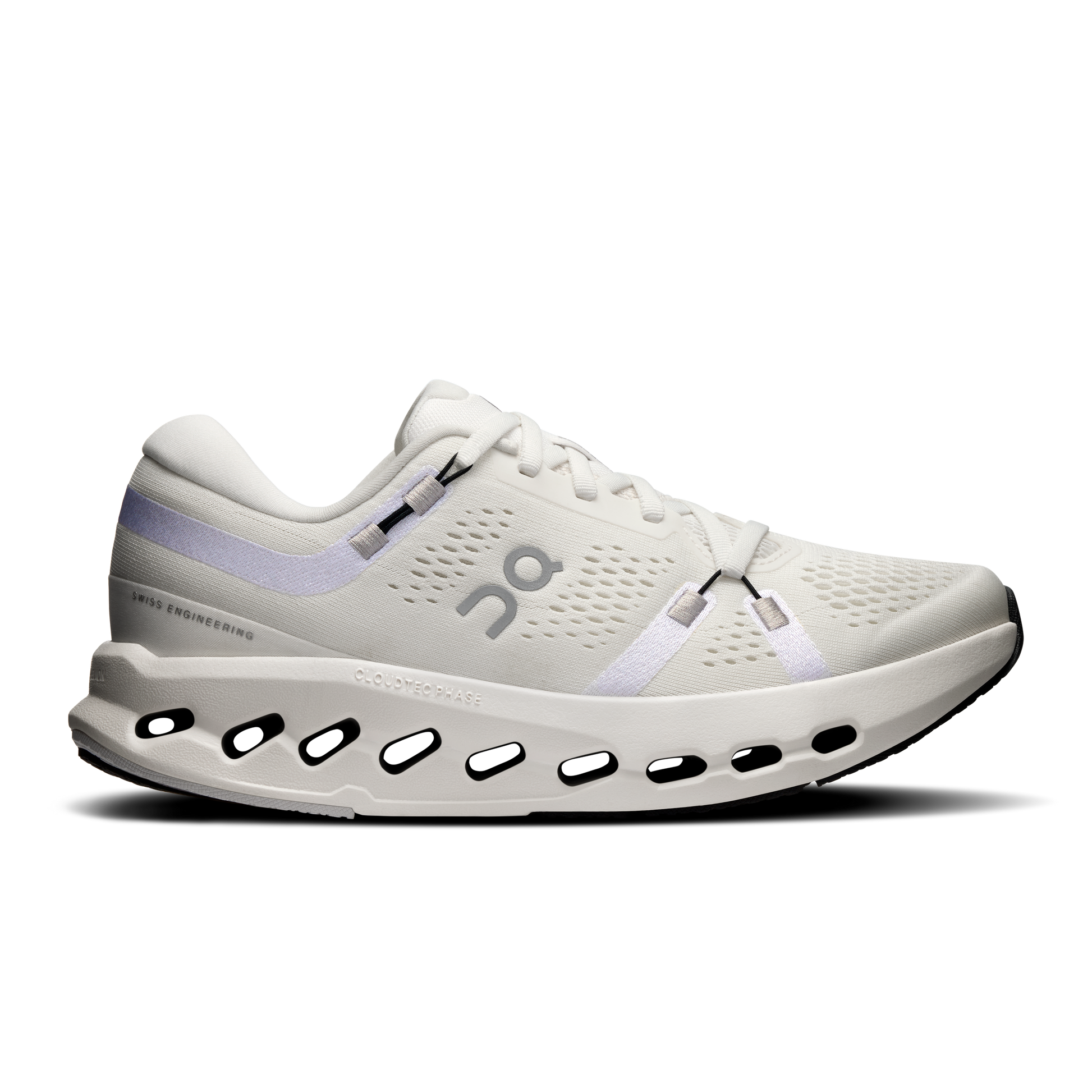 On Running Women's Cloudsurfer 2 Wide Shoes - Ivory / Ivory - Shopsportive