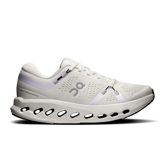 On Running Women's Cloudsurfer 2 Wide Shoes - Ivory / Ivory - Shopsportive