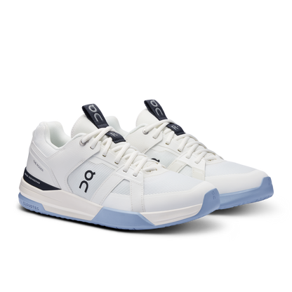 On Running Men's The Roger Clubhouse Pro Shoes - Ivory / Chambray - Shopsportive