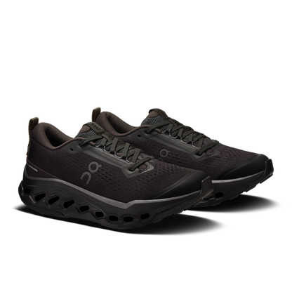 On Running Women's Cloudsurfer Trail 2 Shoes - Black / Black - Shopsportive
