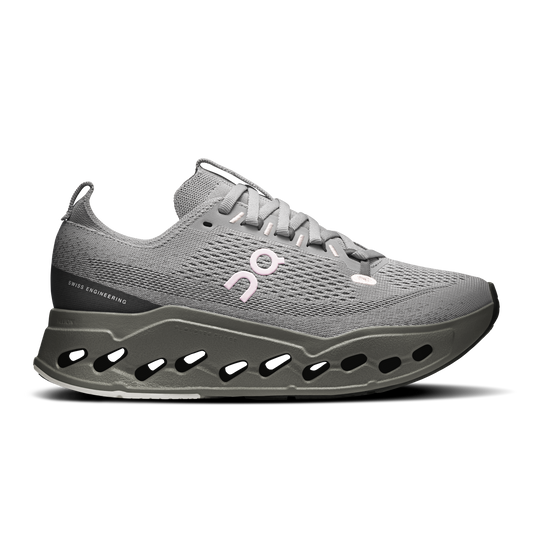 On Running Women's Cloudsurfer Max Shoes - Alloy / Asphalt - Shopsportive